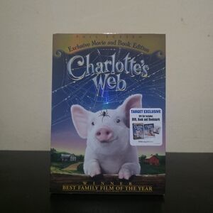 NEW - Charlotte's Web - Limited Edition Gift Set (DVD + Book, 2006)